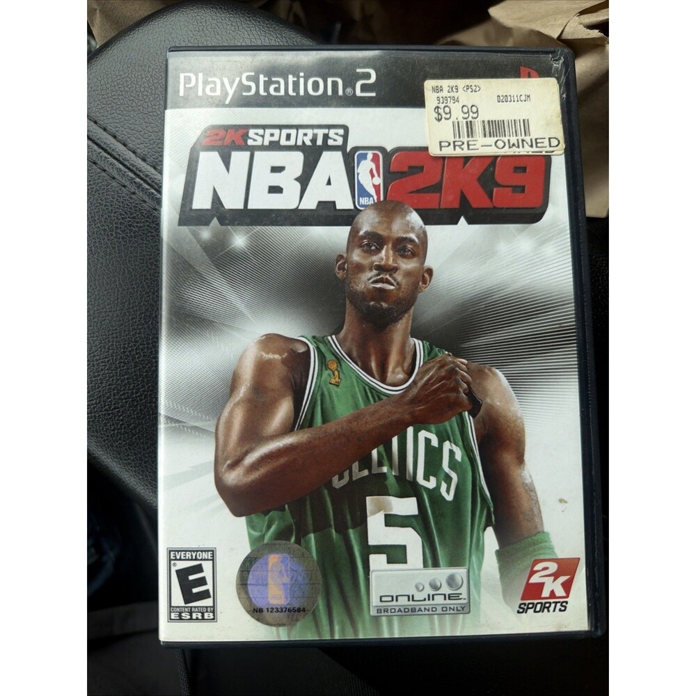 NBA 2K9 (Sony PlayStation 2, 2008) CIB Tested